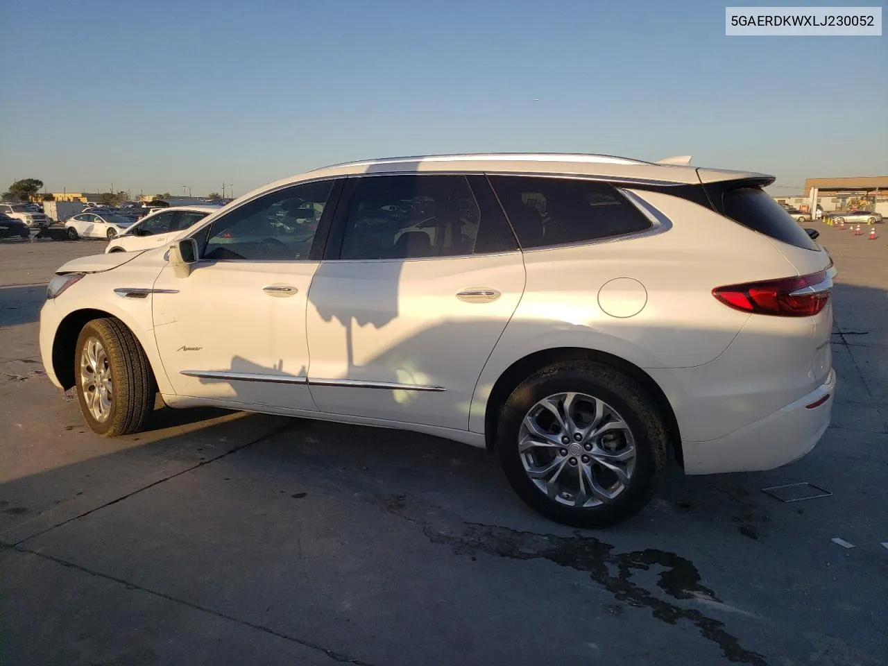 2020 Buick Enclave Avenir VIN: 5GAERDKWXLJ230052 Lot: 73595124