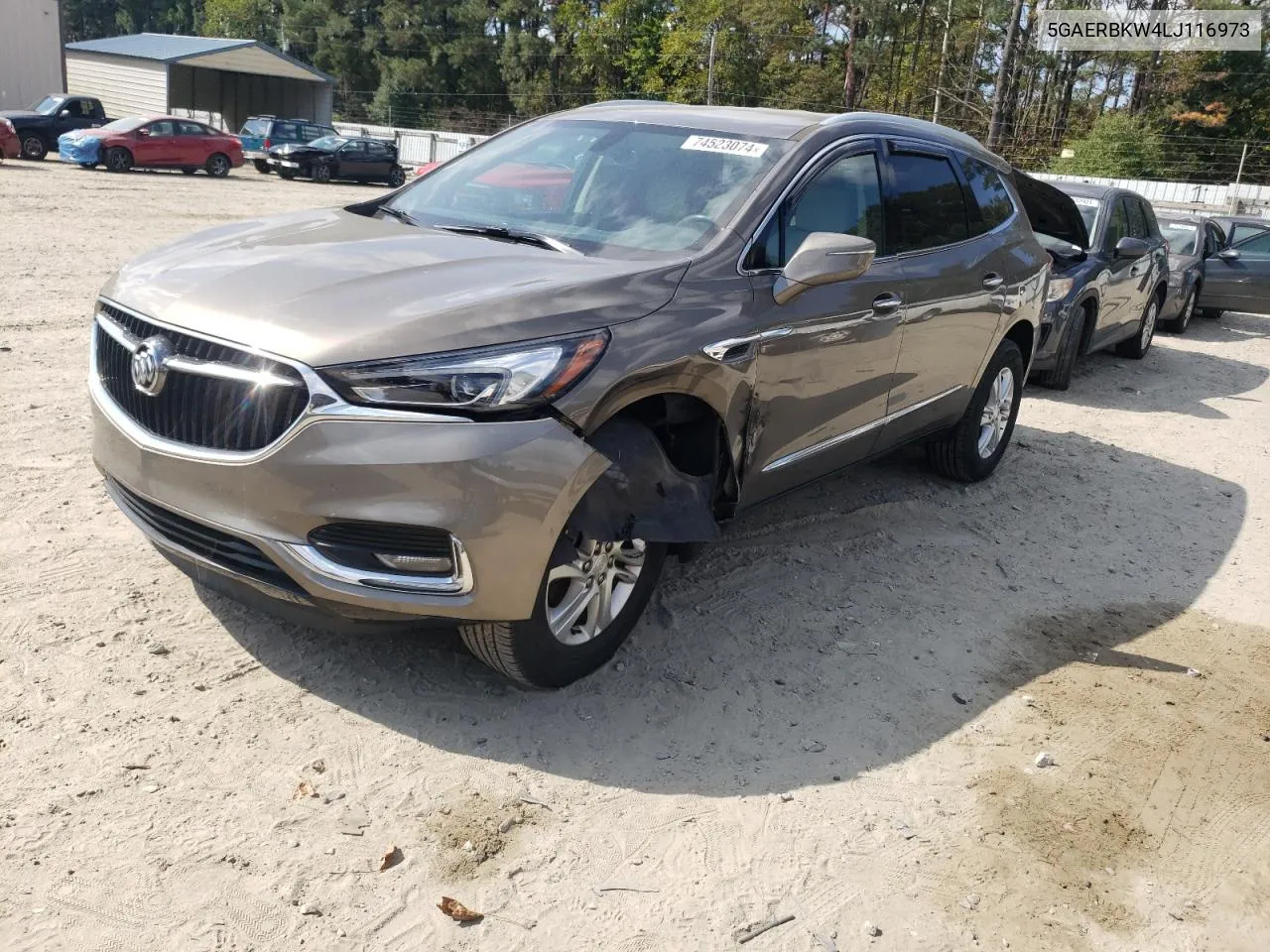 2020 Buick Enclave Essence VIN: 5GAERBKW4LJ116973 Lot: 74523074