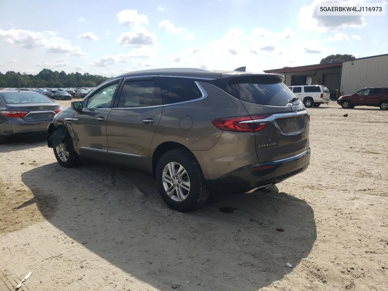 2020 Buick Enclave Essence VIN: 5GAERBKW4LJ116973 Lot: 74523074