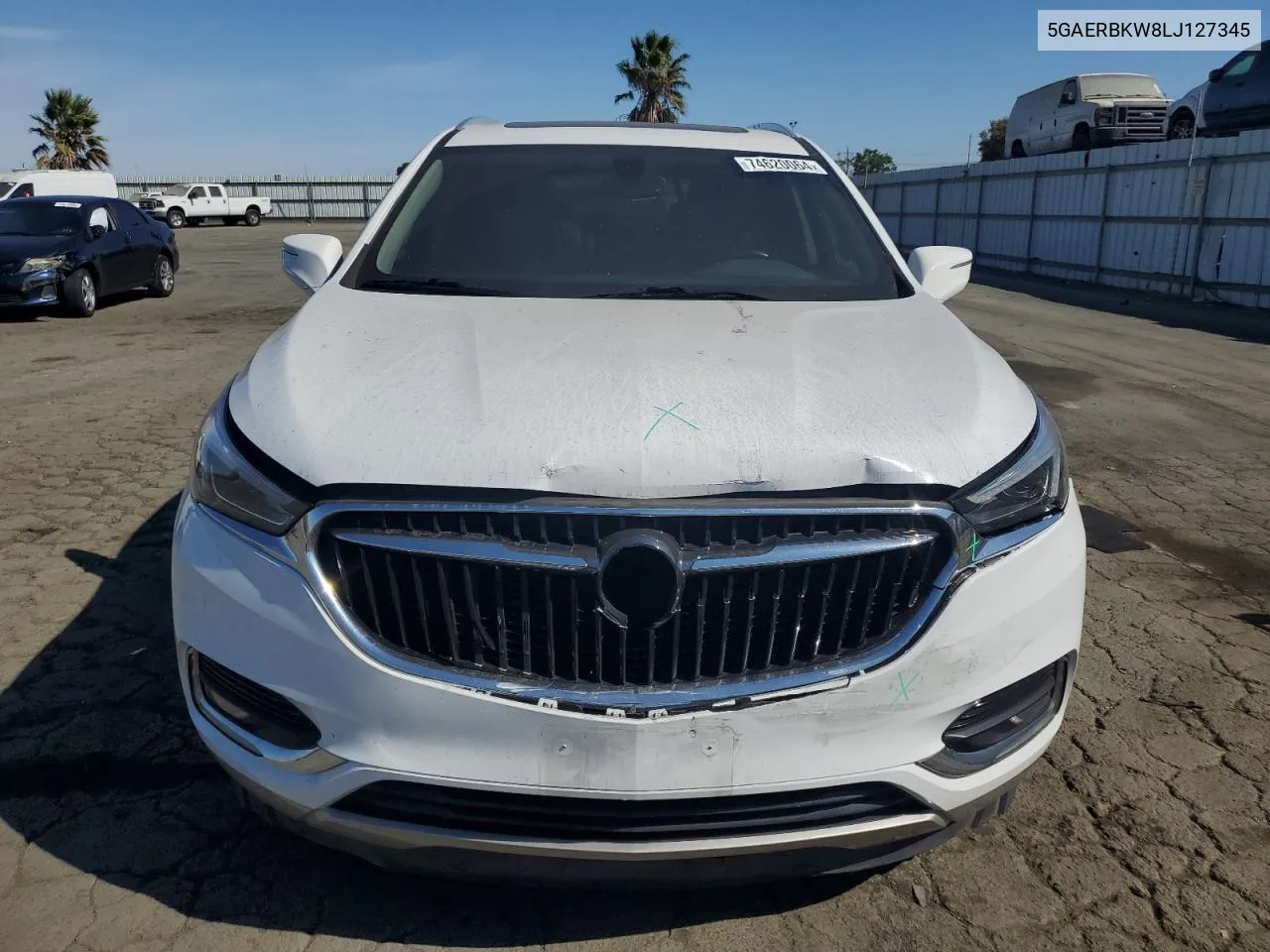 2020 Buick Enclave Essence VIN: 5GAERBKW8LJ127345 Lot: 74620064