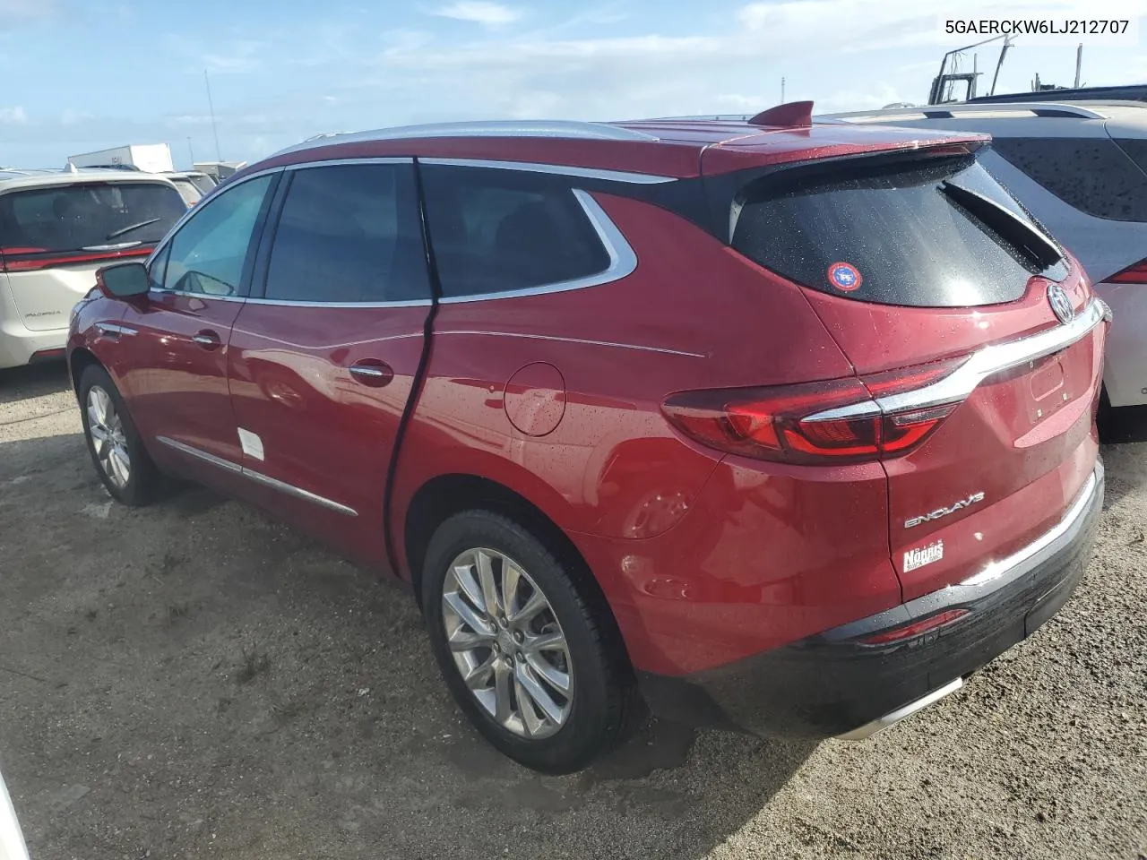 2020 Buick Enclave Premium VIN: 5GAERCKW6LJ212707 Lot: 75228714