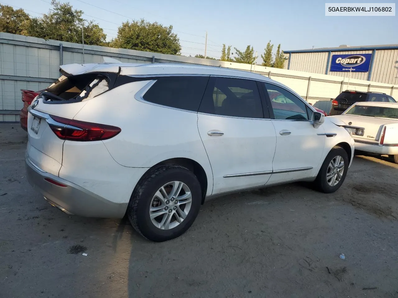 2020 Buick Enclave Essence VIN: 5GAERBKW4LJ106802 Lot: 75991034