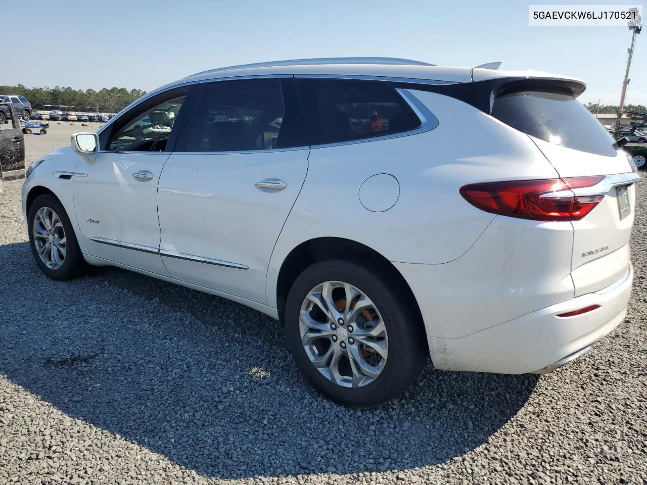 2020 Buick Enclave Avenir VIN: 5GAEVCKW6LJ170521 Lot: 76361014