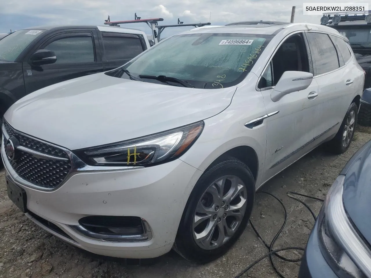 2020 Buick Enclave Avenir VIN: 5GAERDKW2LJ288351 Lot: 78760524