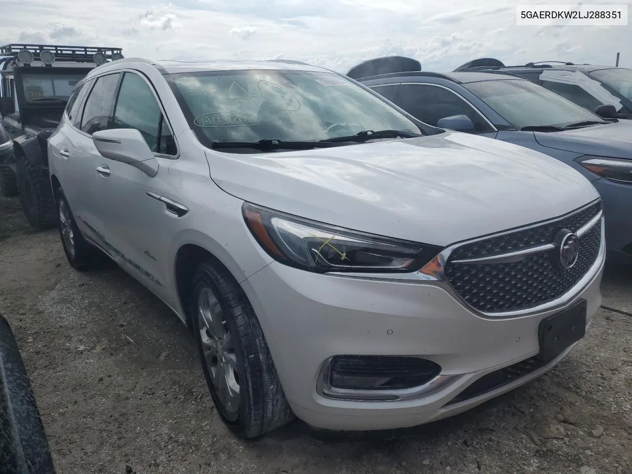 2020 Buick Enclave Avenir VIN: 5GAERDKW2LJ288351 Lot: 78760524