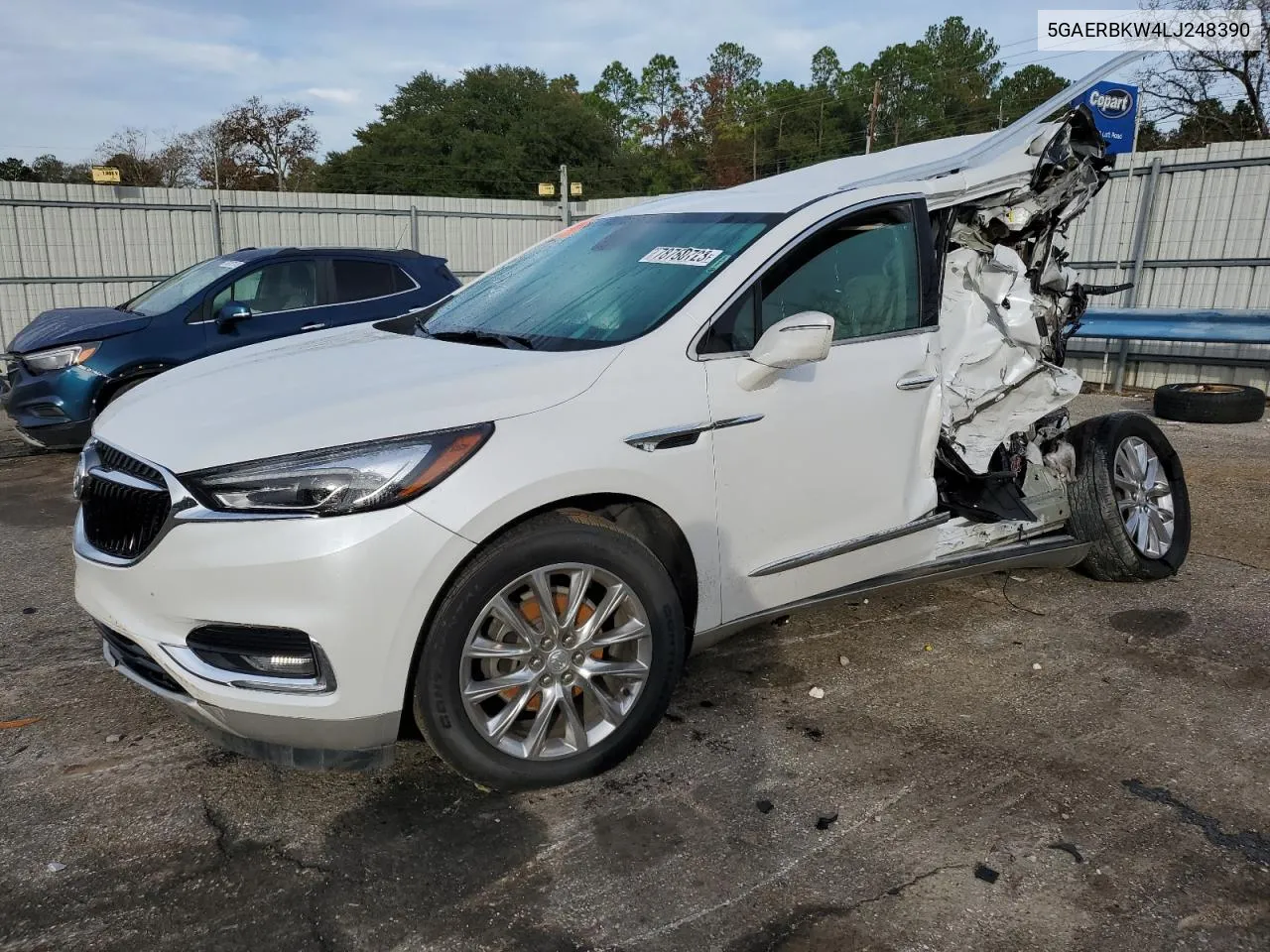 2020 Buick Enclave Essence VIN: 5GAERBKW4LJ248390 Lot: 78760723