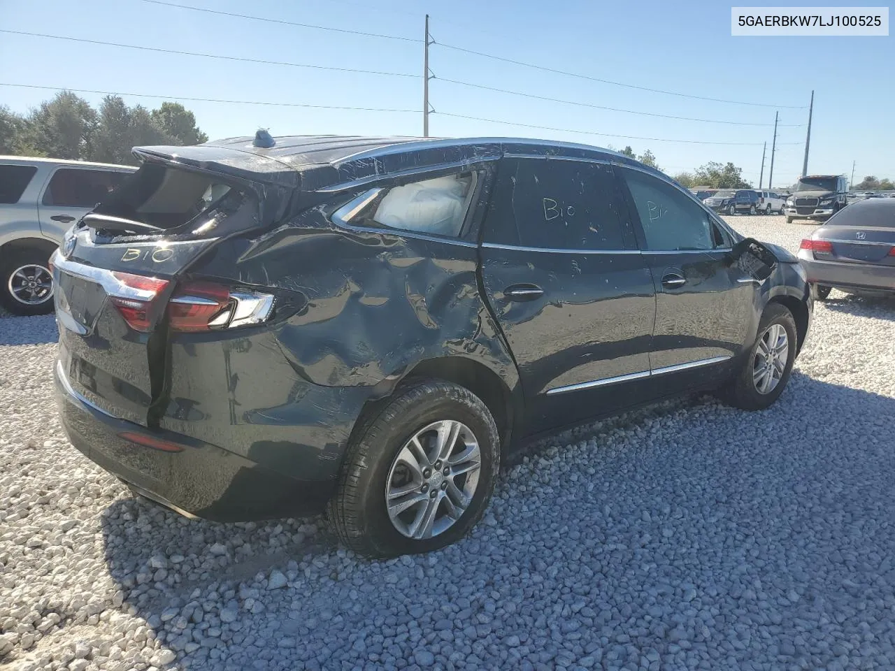 2020 Buick Enclave Essence VIN: 5GAERBKW7LJ100525 Lot: 80386224