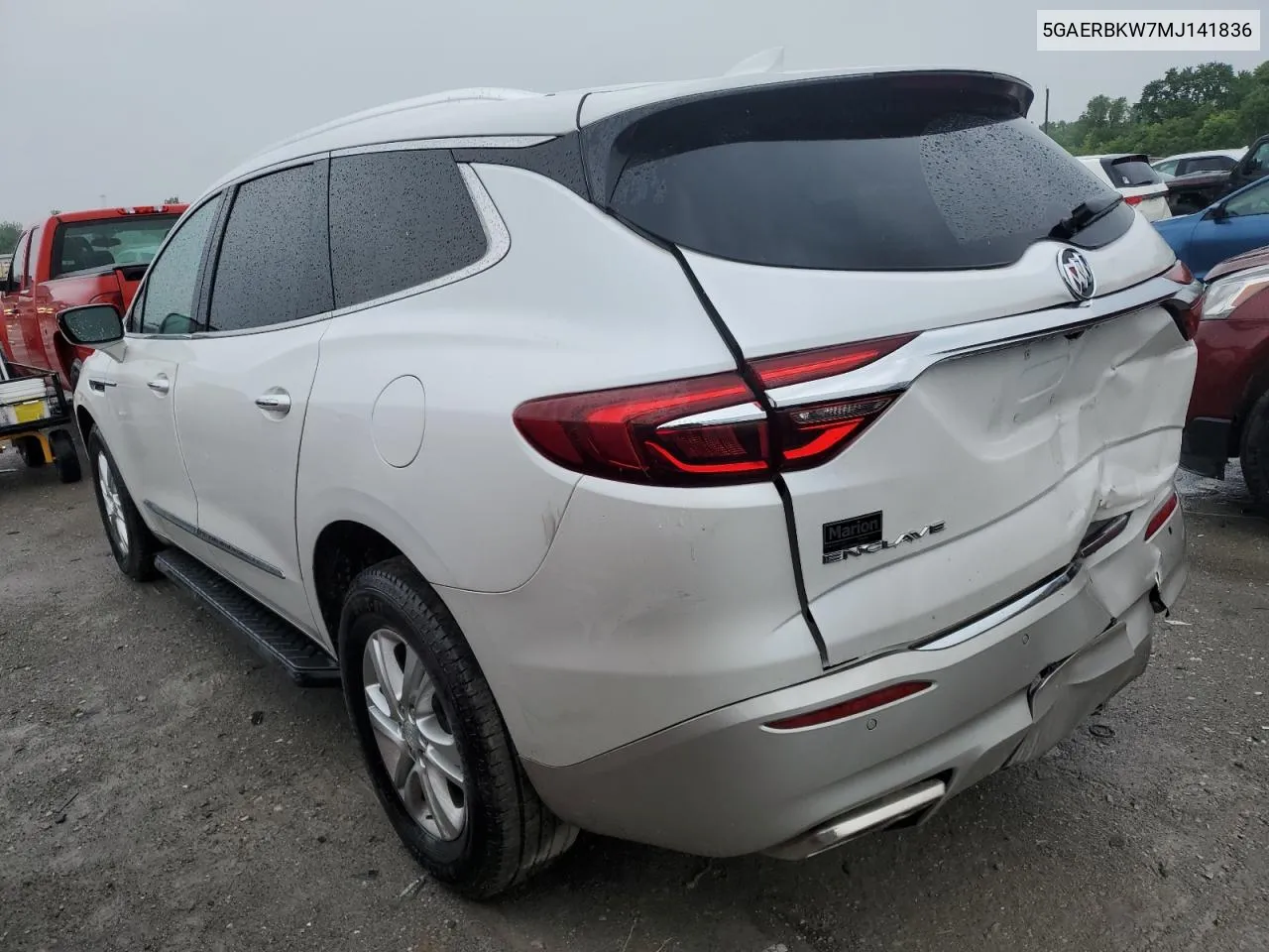 2021 Buick Enclave Essence VIN: 5GAERBKW7MJ141836 Lot: 54458974