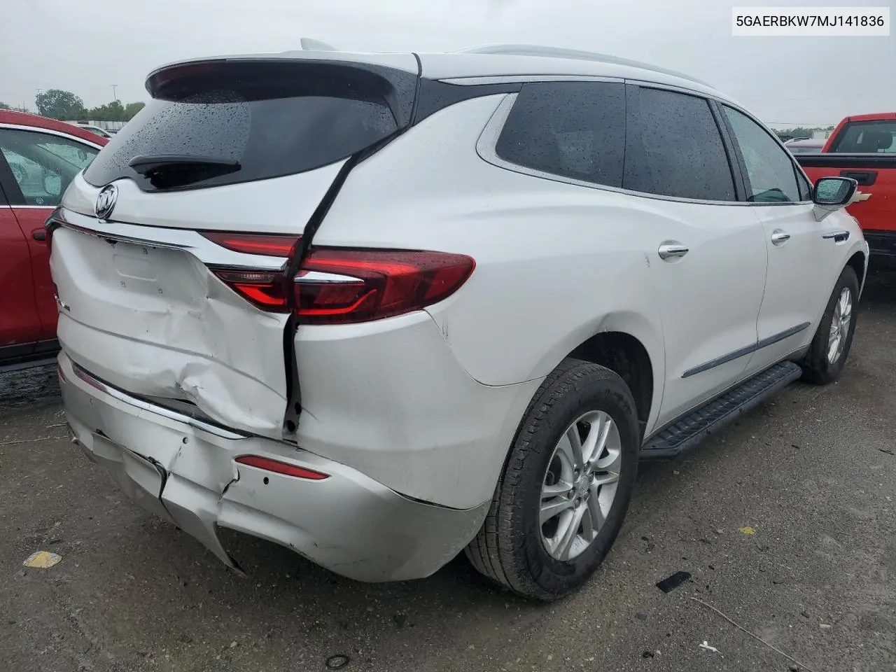 2021 Buick Enclave Essence VIN: 5GAERBKW7MJ141836 Lot: 54458974