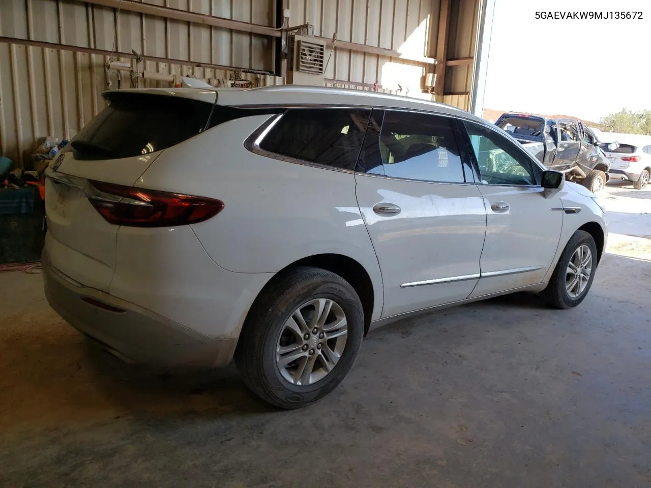 2021 Buick Enclave Essence VIN: 5GAEVAKW9MJ135672 Lot: 58176924