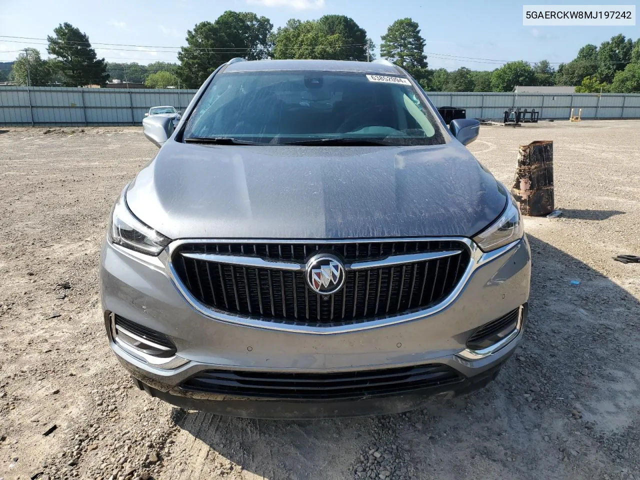 2021 Buick Enclave Premium VIN: 5GAERCKW8MJ197242 Lot: 63852094