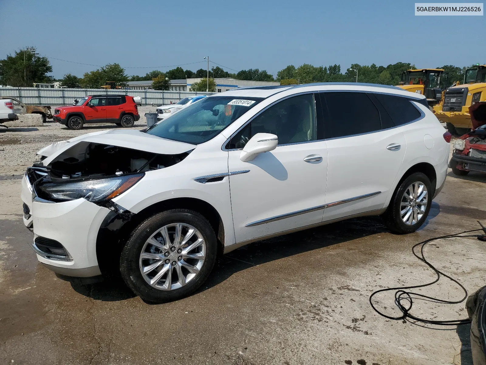 2021 Buick Enclave Essence VIN: 5GAERBKW1MJ226526 Lot: 65351014