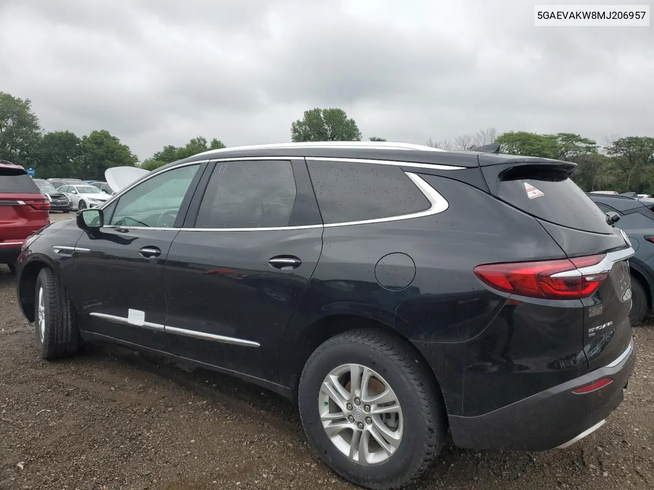 2021 Buick Enclave Essence VIN: 5GAEVAKW8MJ206957 Lot: 66777514