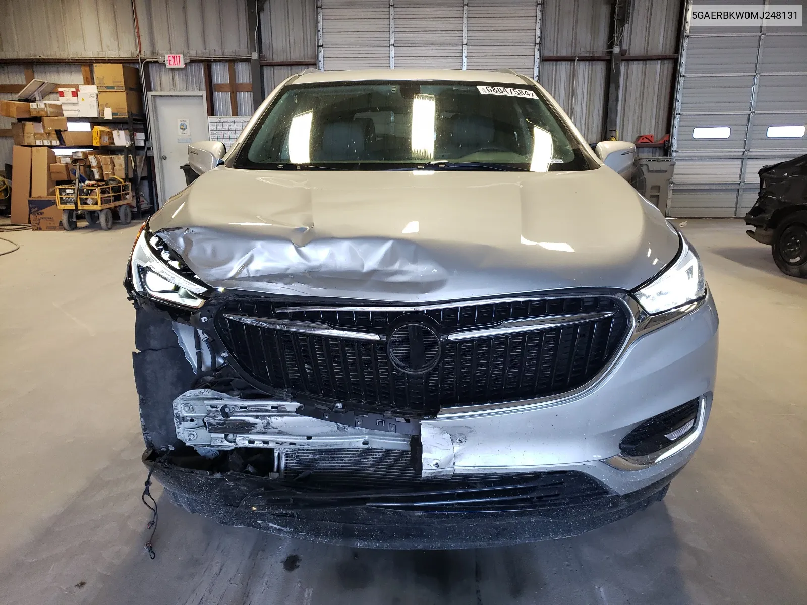 2021 Buick Enclave Essence VIN: 5GAERBKW0MJ248131 Lot: 68847584