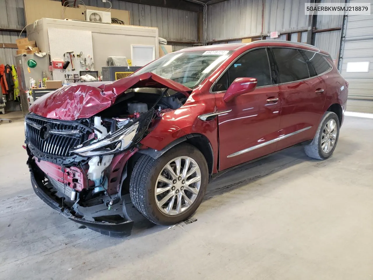 2021 Buick Enclave Essence VIN: 5GAERBKW5MJ218879 Lot: 69278724