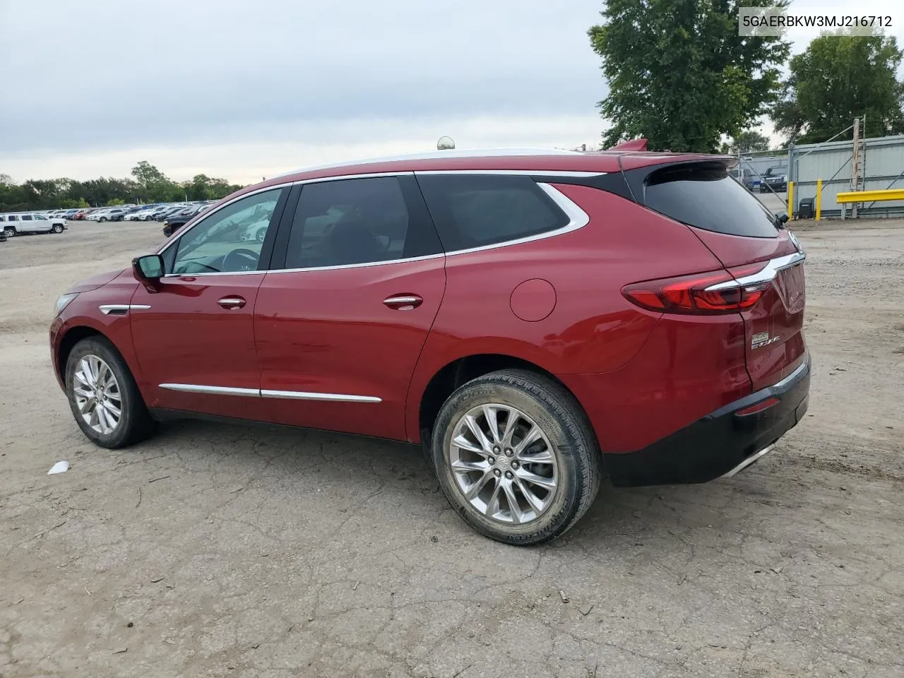 2021 Buick Enclave Essence VIN: 5GAERBKW3MJ216712 Lot: 73030554