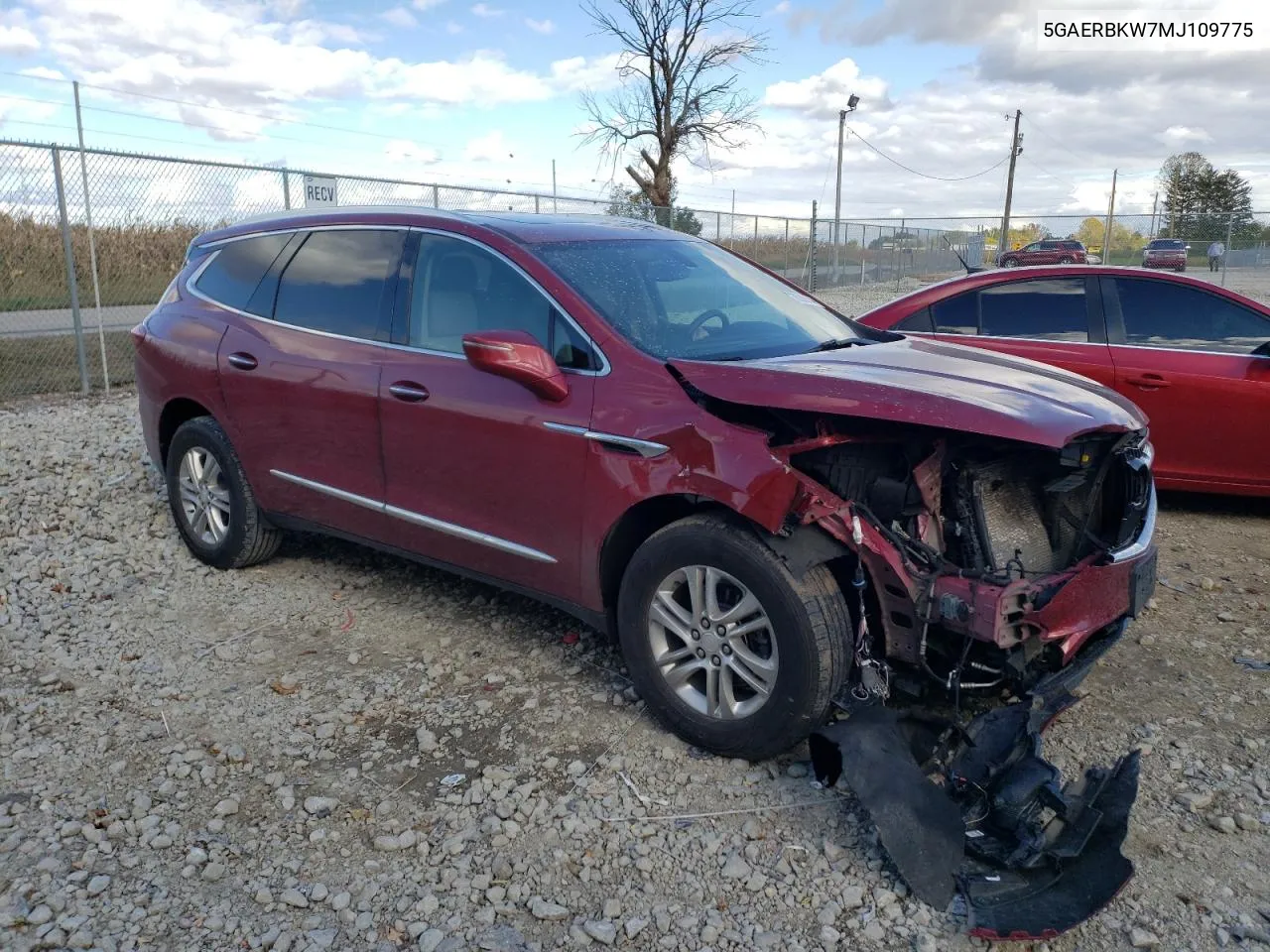 2021 Buick Enclave Essence VIN: 5GAERBKW7MJ109775 Lot: 76289254