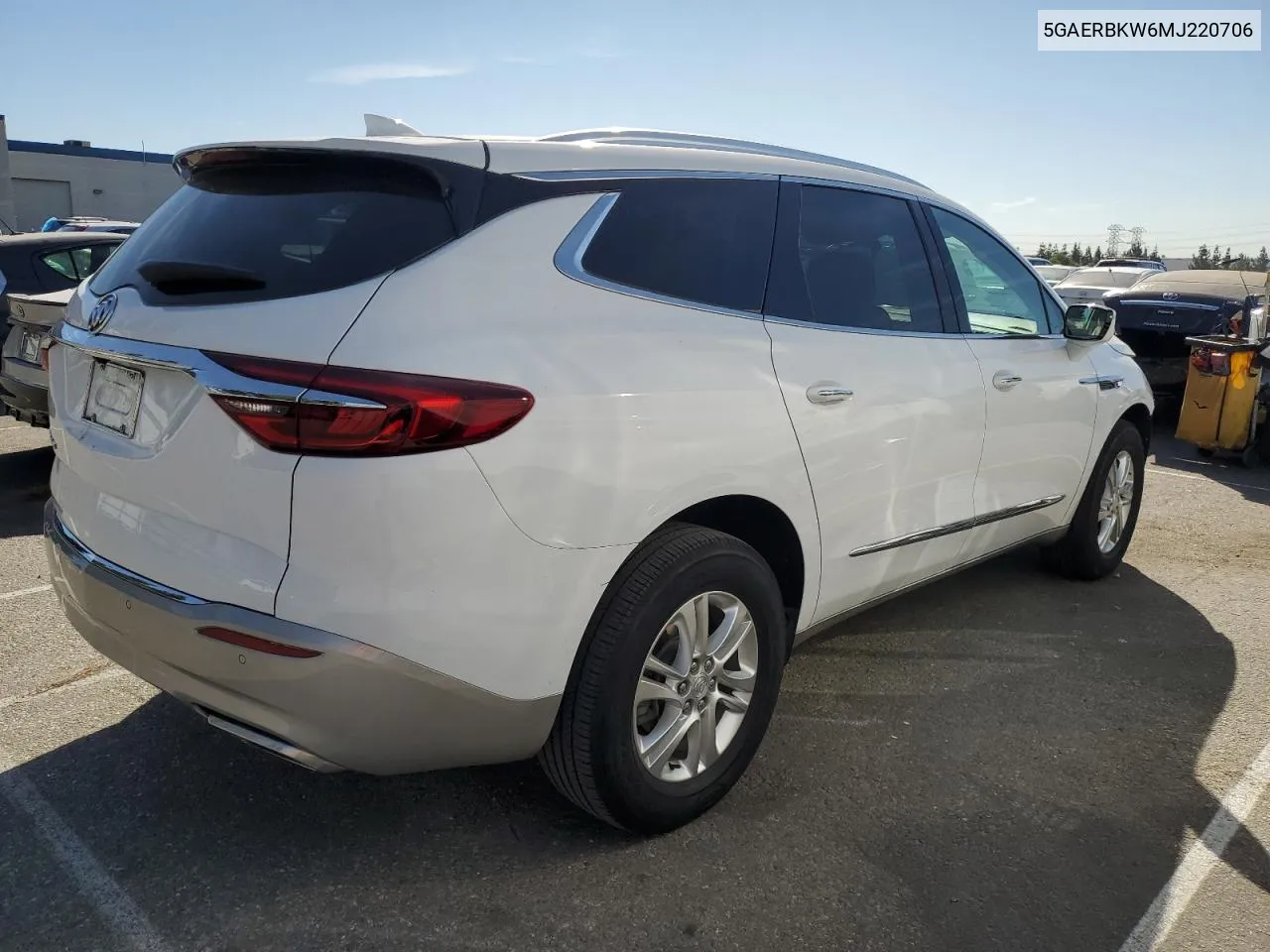 2021 Buick Enclave Essence VIN: 5GAERBKW6MJ220706 Lot: 76974984