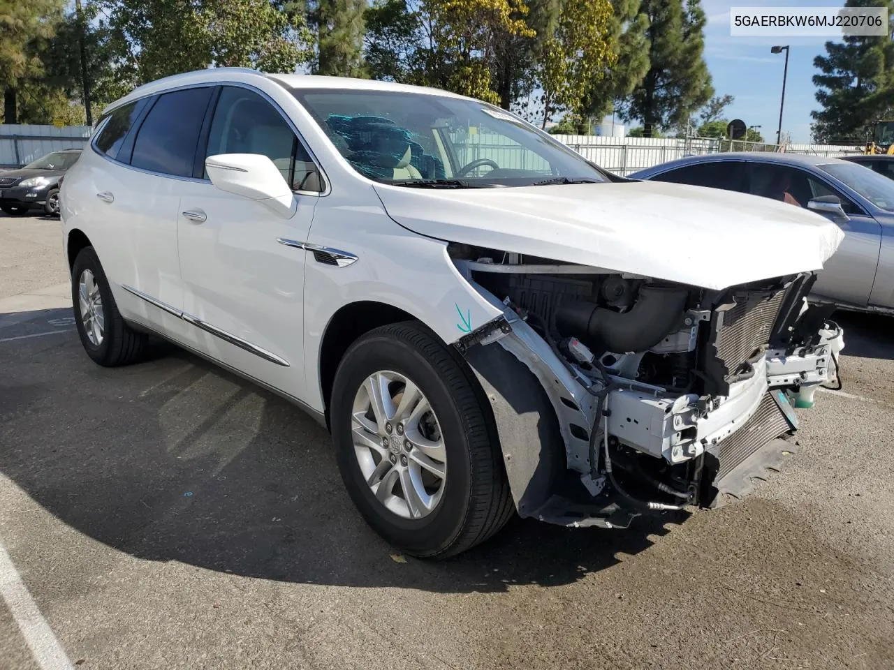 2021 Buick Enclave Essence VIN: 5GAERBKW6MJ220706 Lot: 76974984