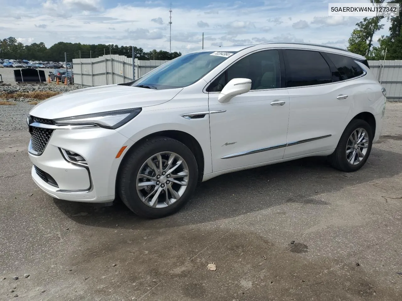 2022 Buick Enclave Avenir VIN: 5GAERDKW4NJ127342 Lot: 70284384