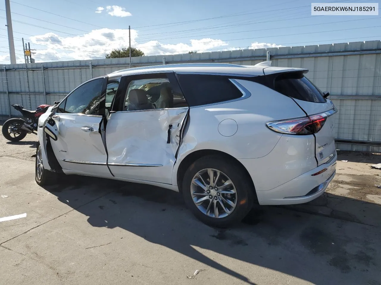 5GAERDKW6NJ185291 2022 Buick Enclave Avenir