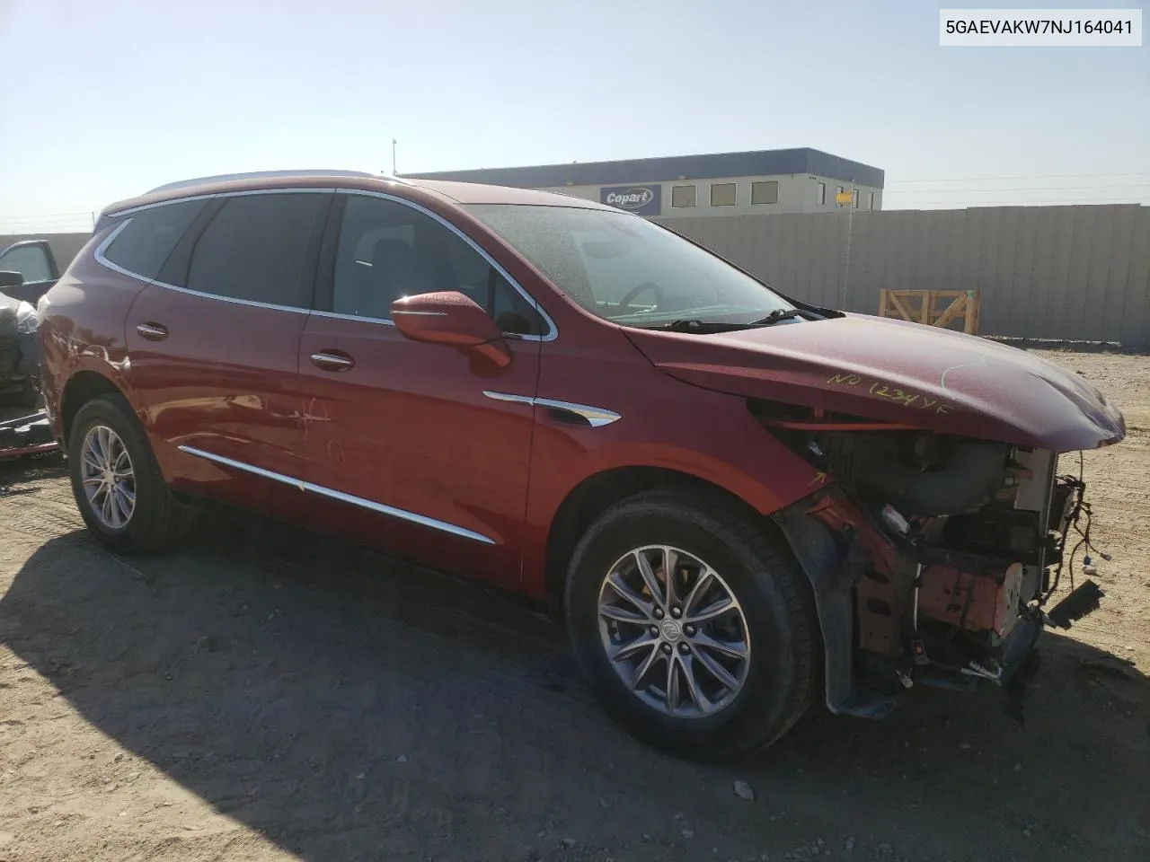 2022 Buick Enclave Essence VIN: 5GAEVAKW7NJ164041 Lot: 73593064