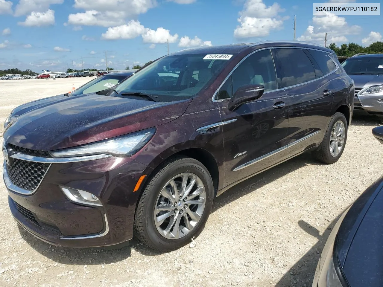 5GAERDKW7PJ110182 2023 Buick Enclave Avenir