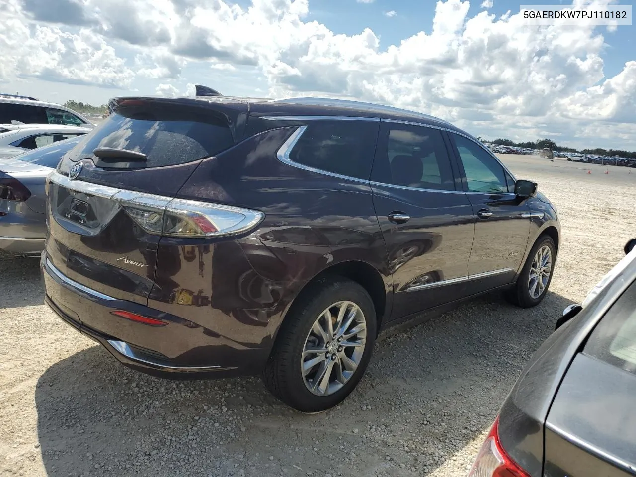 2023 Buick Enclave Avenir VIN: 5GAERDKW7PJ110182 Lot: 73845994