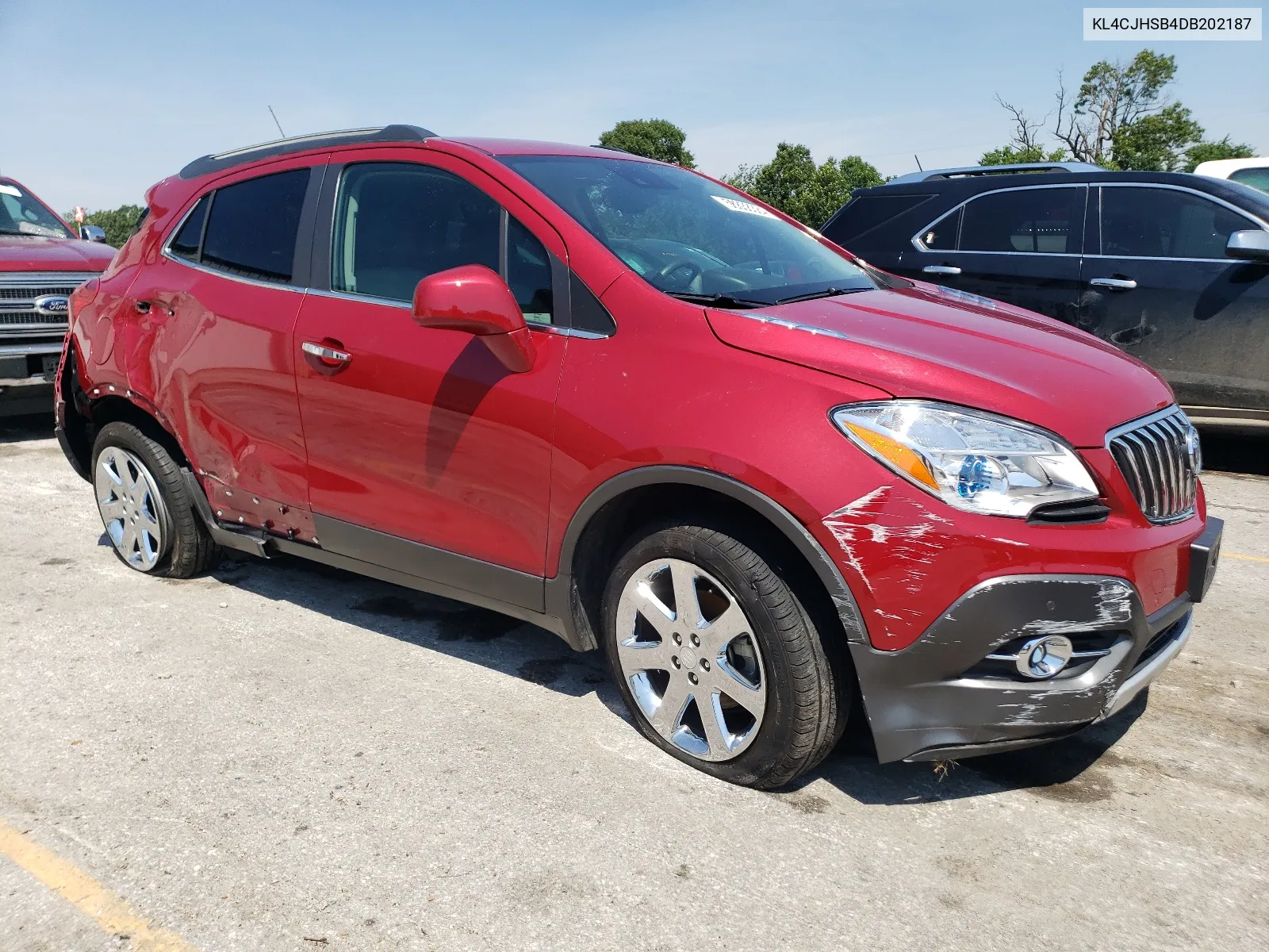 2013 Buick Encore Premium VIN: KL4CJHSB4DB202187 Lot: 58838384