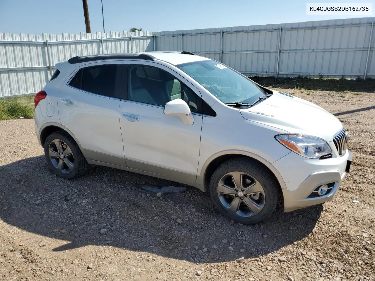 2013 Buick Encore VIN: KL4CJGSB2DB162735 Lot: 70463524