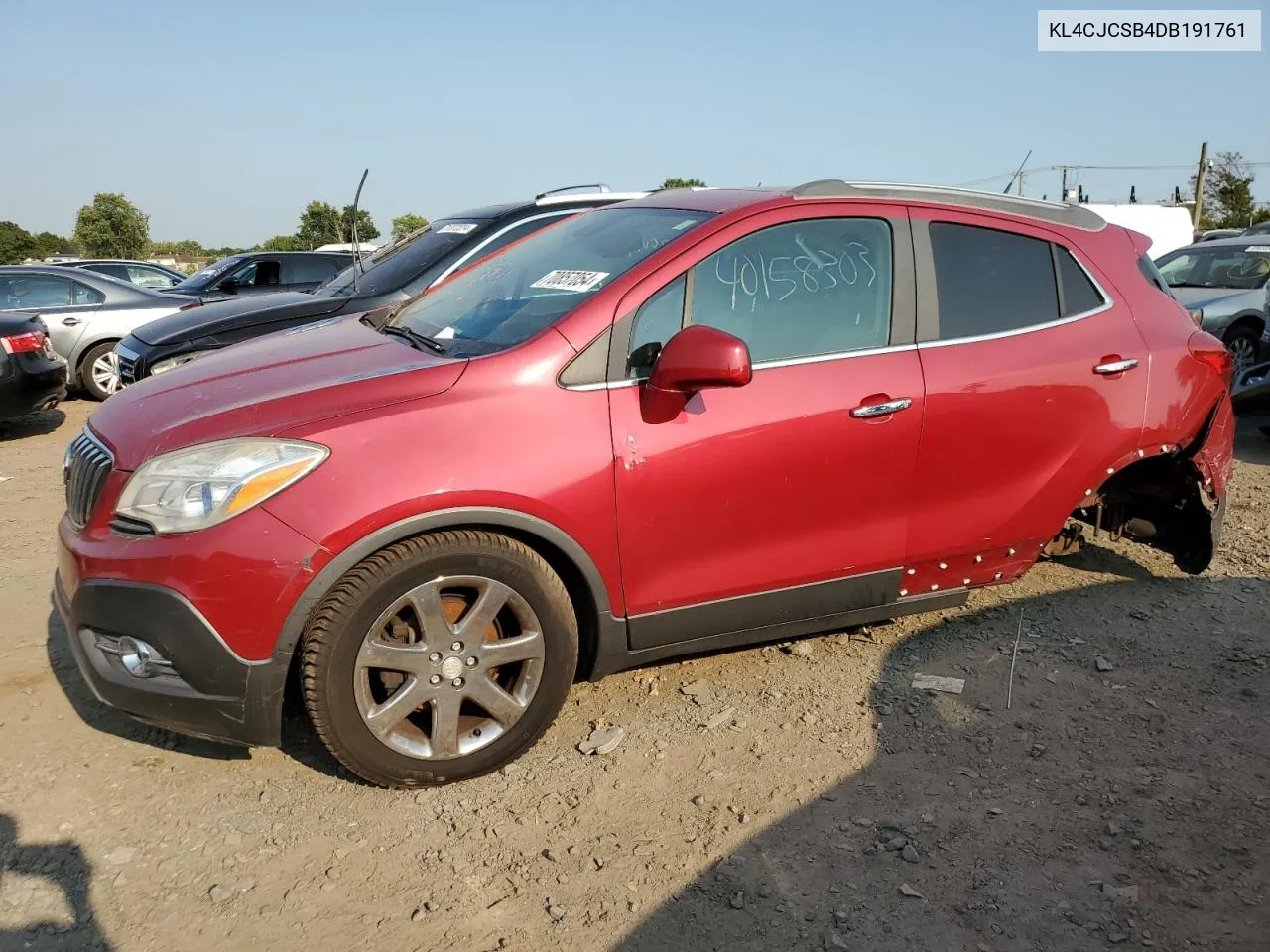 2013 Buick Encore VIN: KL4CJCSB4DB191761 Lot: 70857054