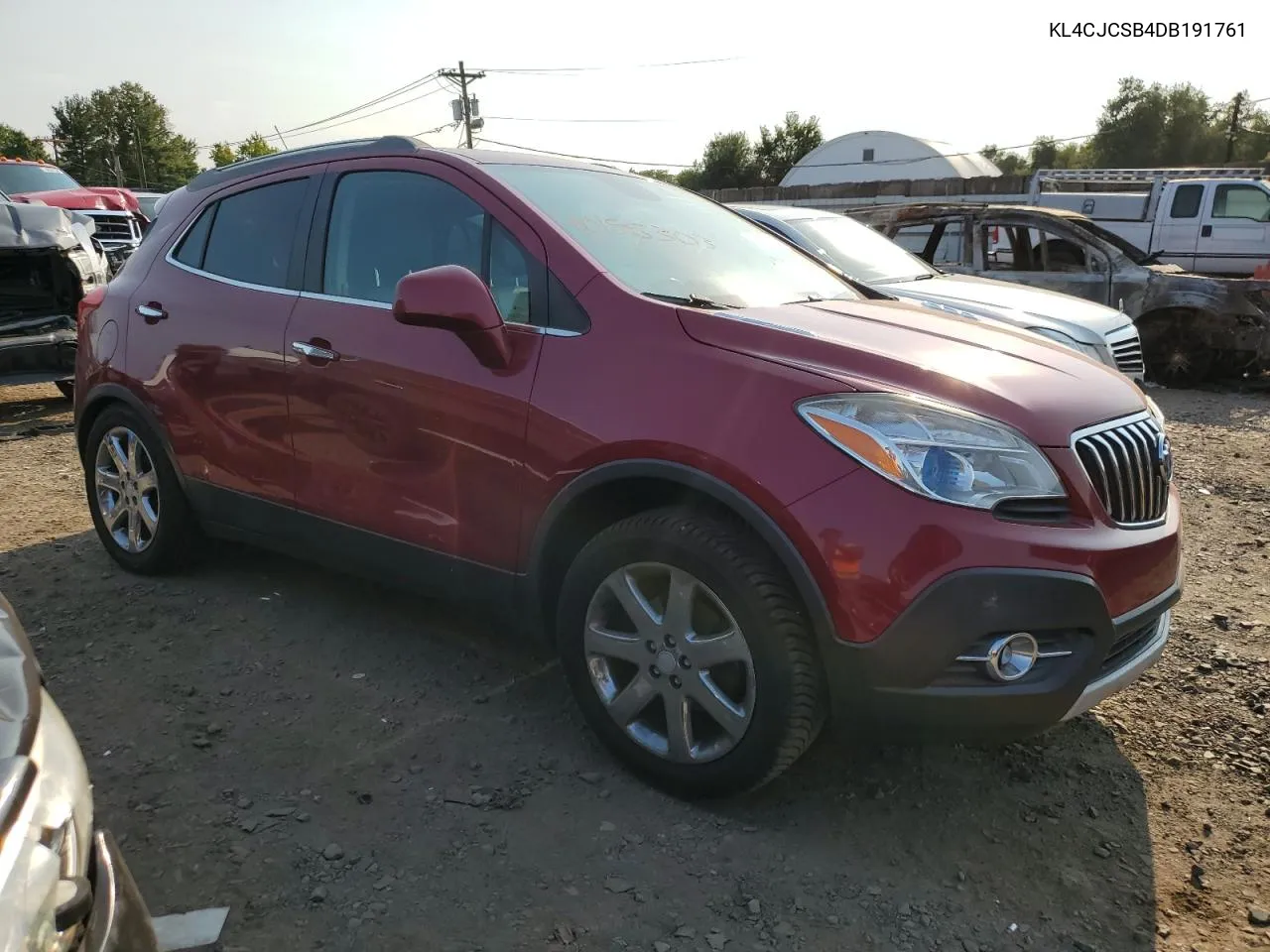 2013 Buick Encore VIN: KL4CJCSB4DB191761 Lot: 70857054