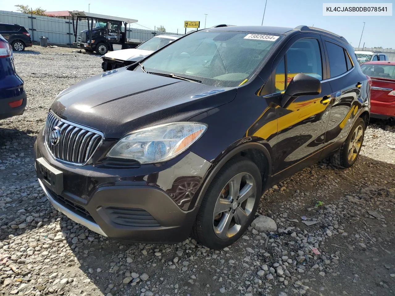 2013 Buick Encore VIN: KL4CJASB0DB078541 Lot: 73828354