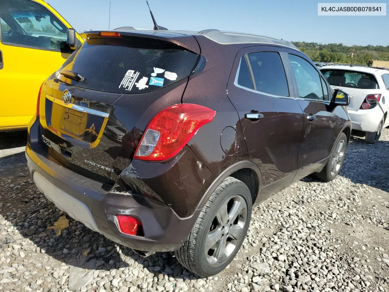 2013 Buick Encore VIN: KL4CJASB0DB078541 Lot: 73828354