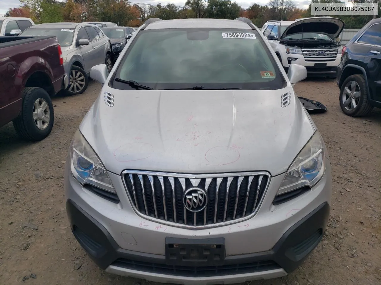 2013 Buick Encore VIN: KL4CJASB3DB075987 Lot: 75894824