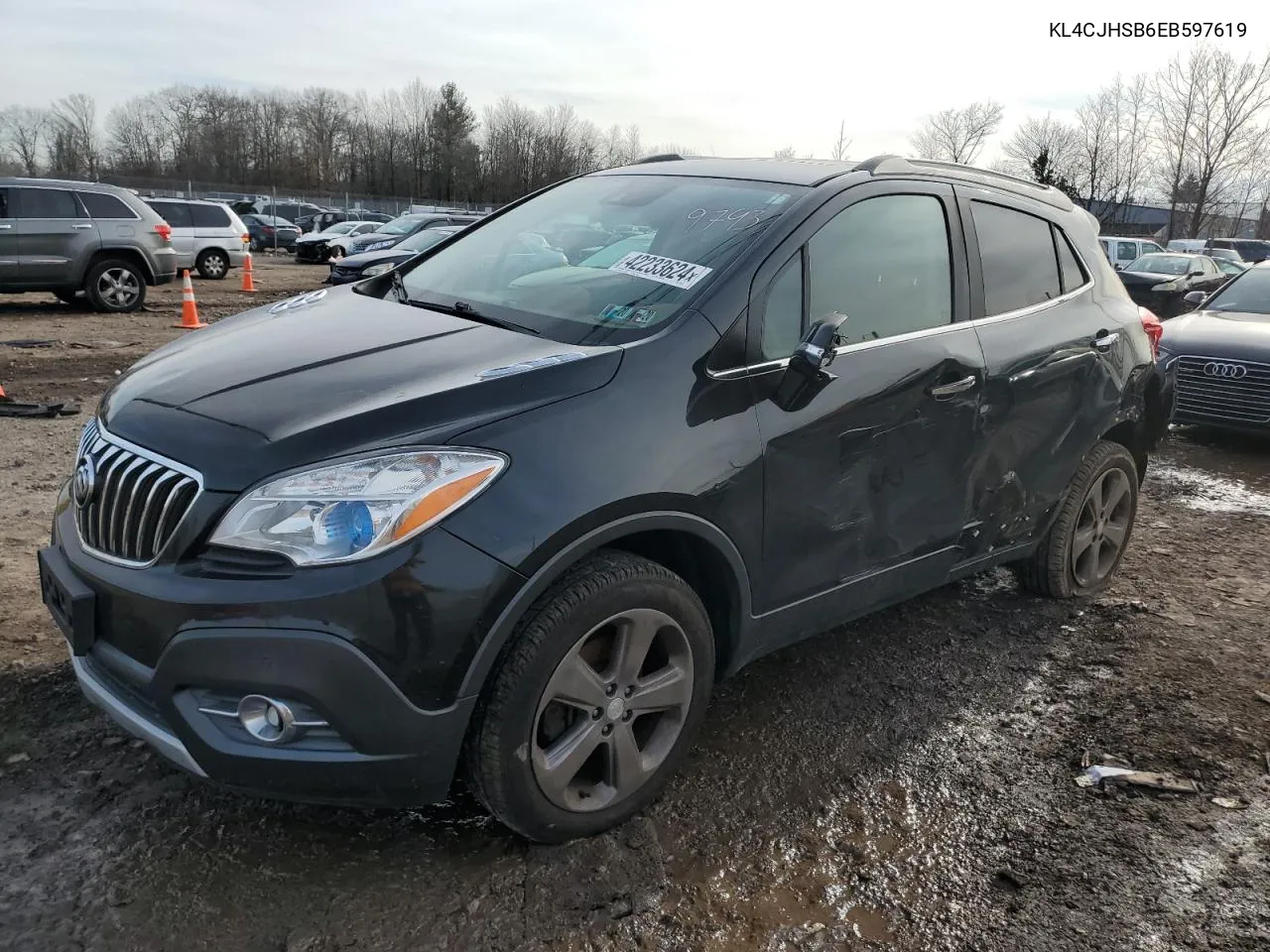 2014 Buick Encore Premium VIN: KL4CJHSB6EB597619 Lot: 42233624