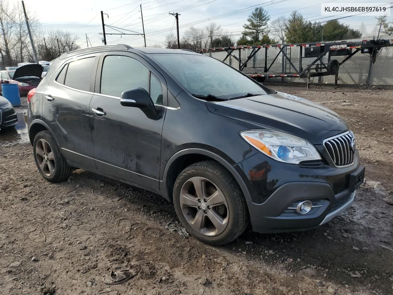 2014 Buick Encore Premium VIN: KL4CJHSB6EB597619 Lot: 42233624