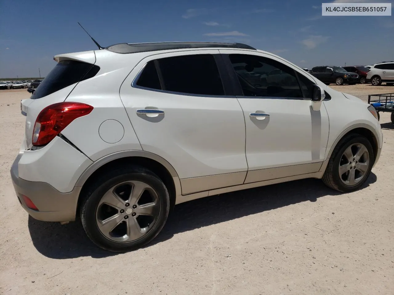 2014 Buick Encore VIN: KL4CJCSB5EB651057 Lot: 59781464