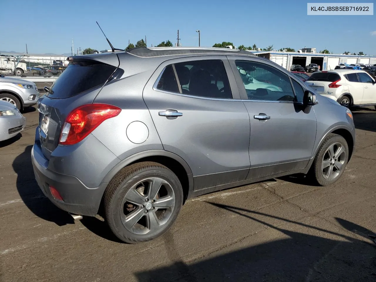 2014 Buick Encore Convenience VIN: KL4CJBSB5EB716922 Lot: 60772864