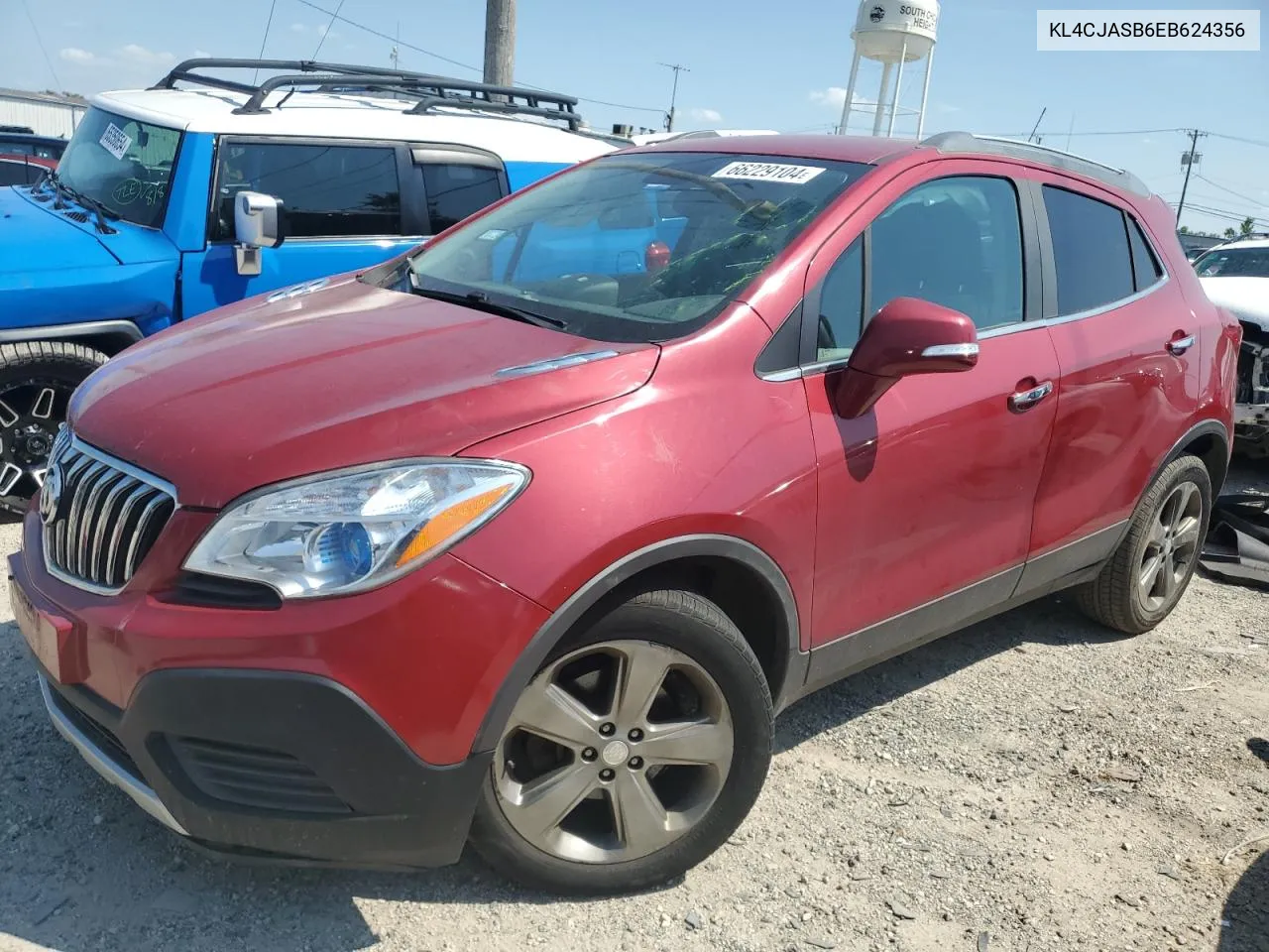 2014 Buick Encore VIN: KL4CJASB6EB624356 Lot: 66229104