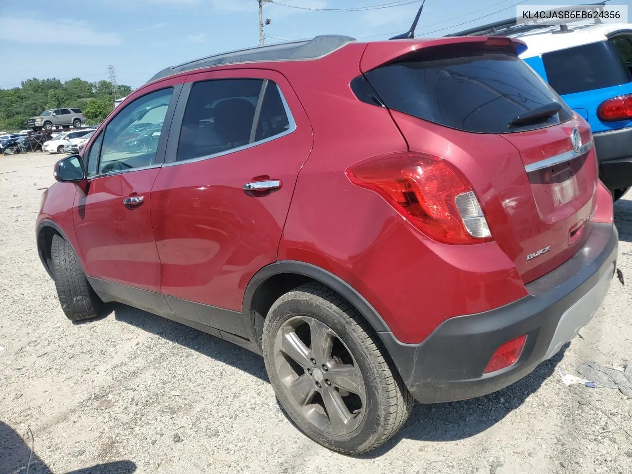 2014 Buick Encore VIN: KL4CJASB6EB624356 Lot: 66229104