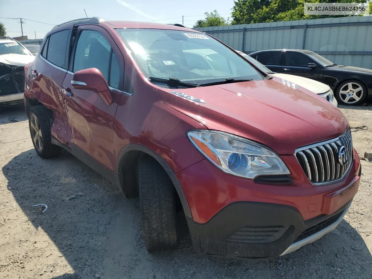 2014 Buick Encore VIN: KL4CJASB6EB624356 Lot: 66229104