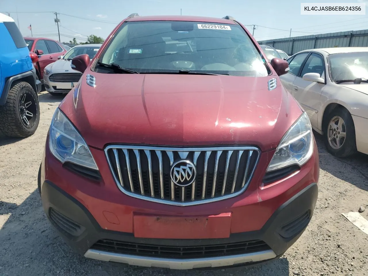 2014 Buick Encore VIN: KL4CJASB6EB624356 Lot: 66229104