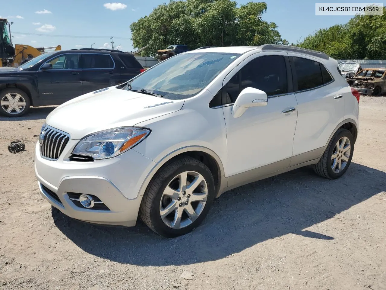 2014 Buick Encore VIN: KL4CJCSB1EB647569 Lot: 68514634