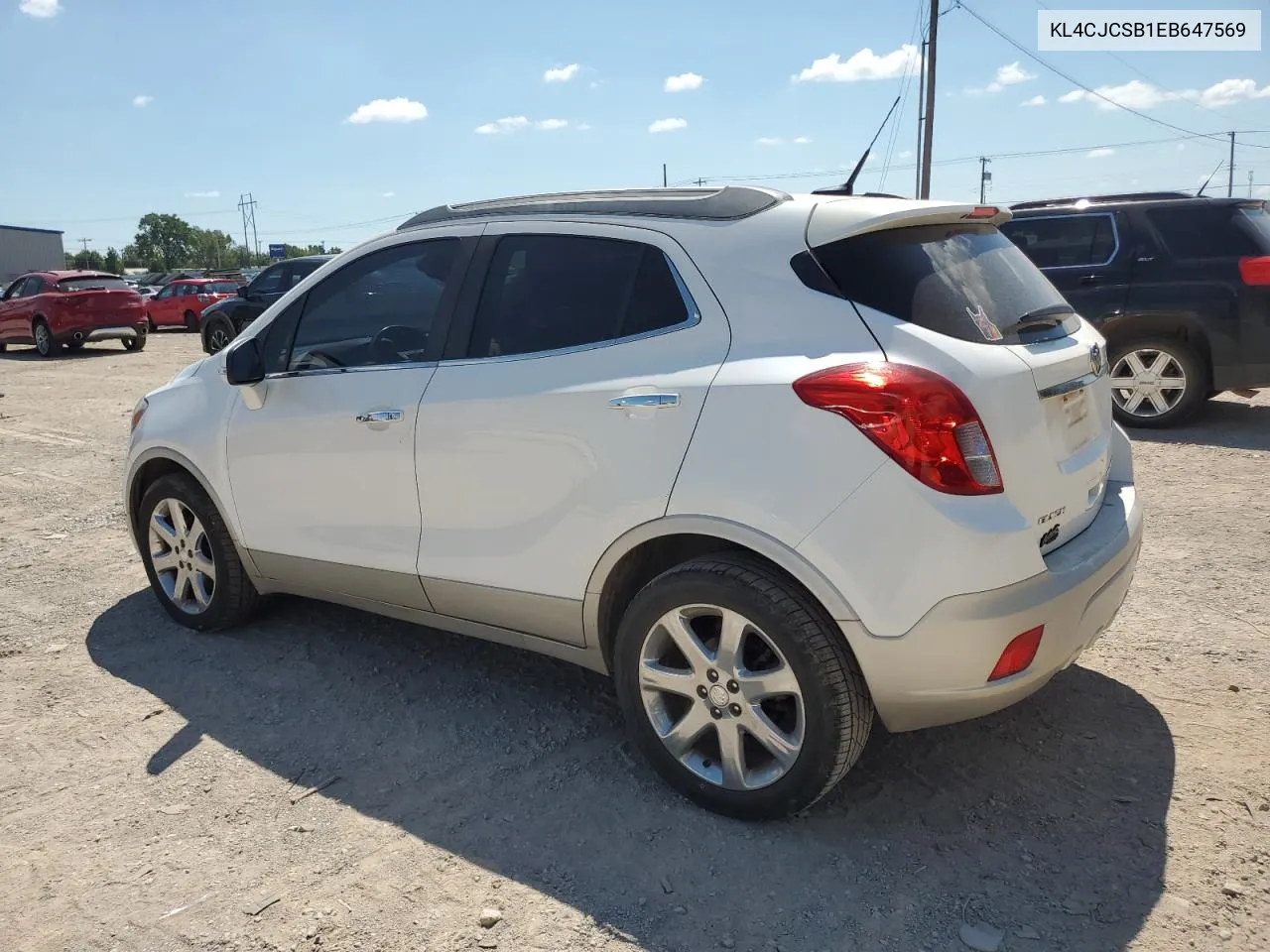 2014 Buick Encore VIN: KL4CJCSB1EB647569 Lot: 68514634