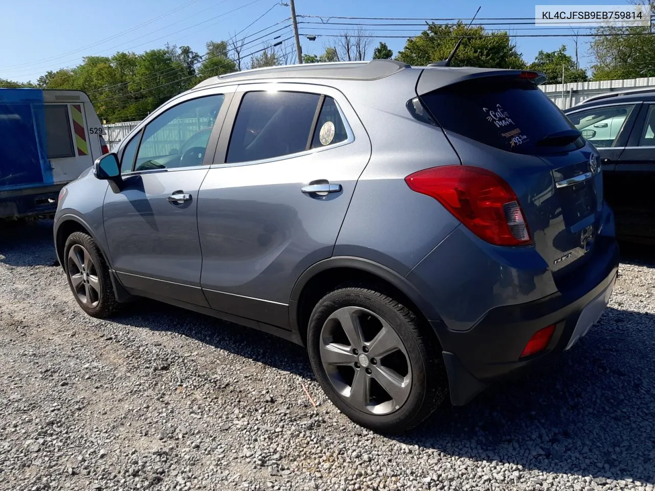 KL4CJFSB9EB759814 2014 Buick Encore Convenience