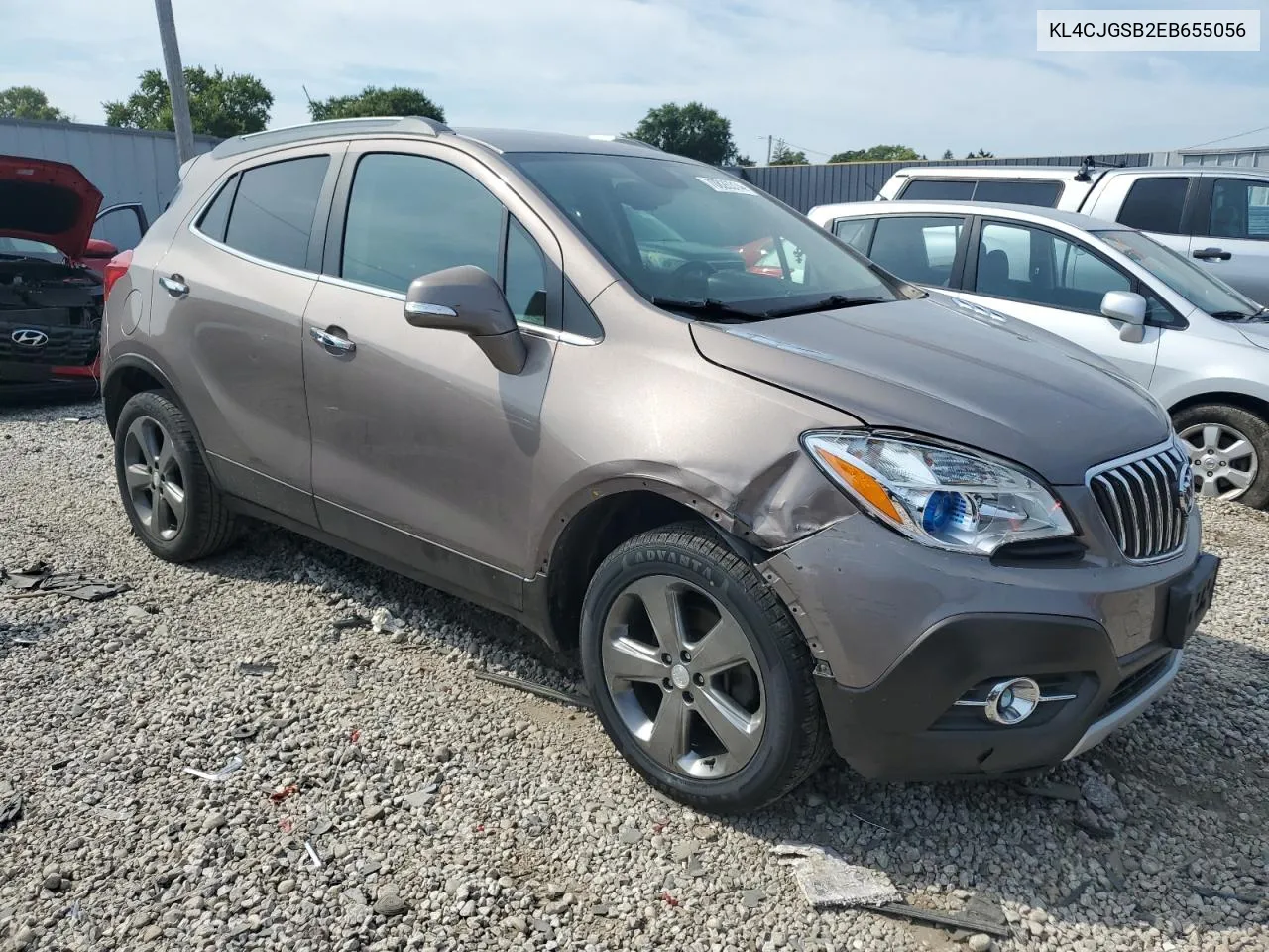 2014 Buick Encore VIN: KL4CJGSB2EB655056 Lot: 70826314