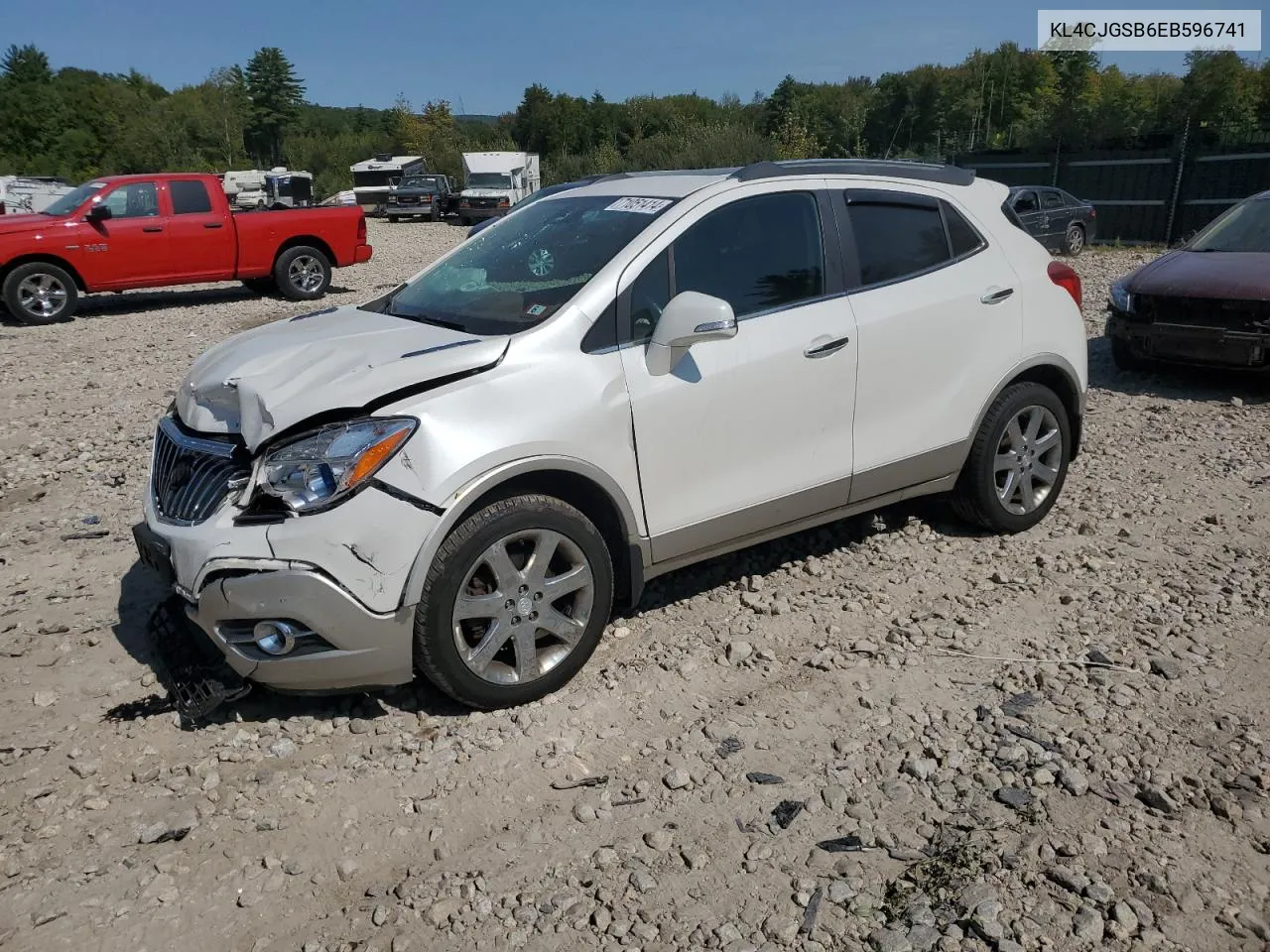 2014 Buick Encore VIN: KL4CJGSB6EB596741 Lot: 71051414