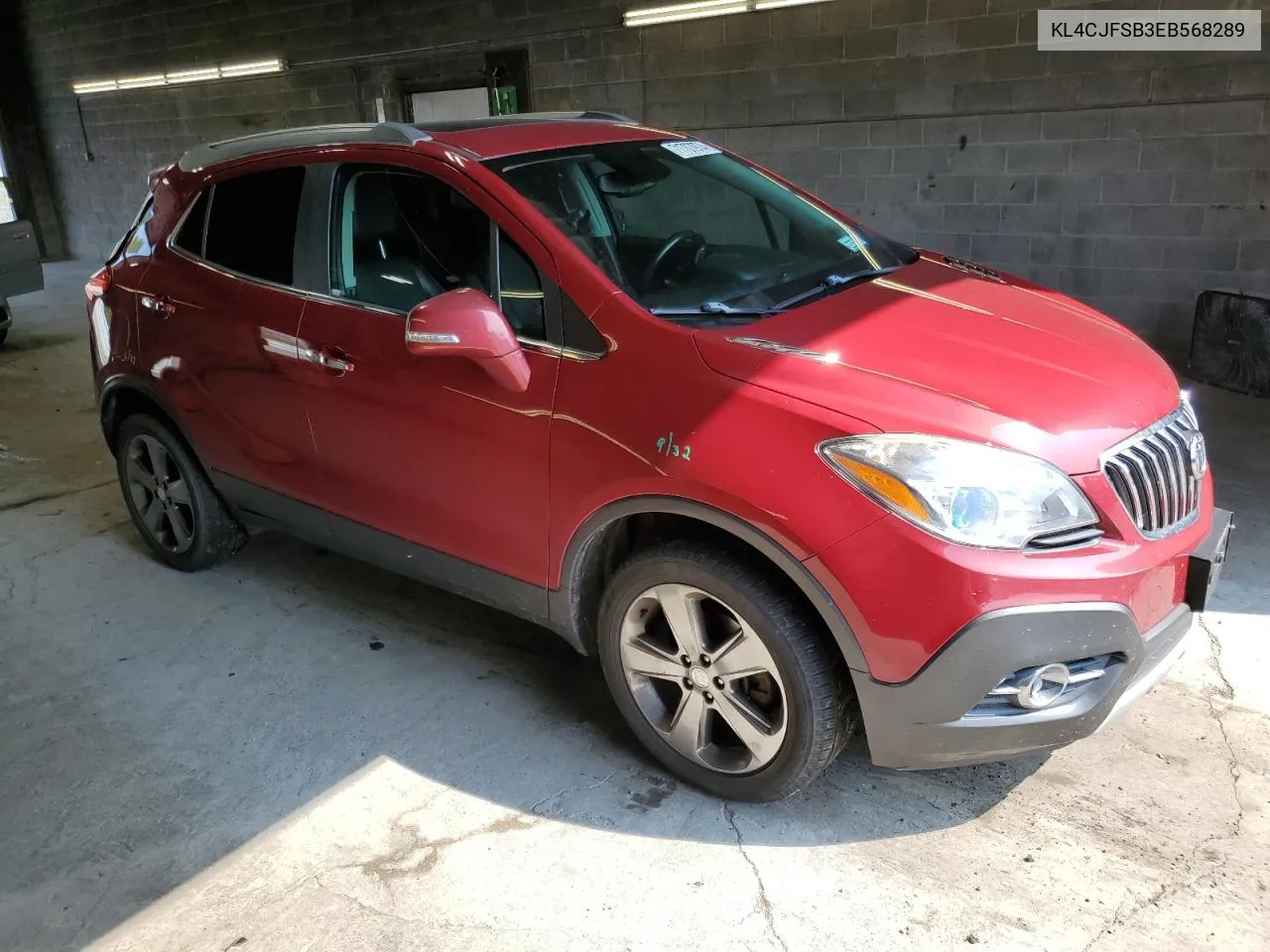 2014 Buick Encore Convenience VIN: KL4CJFSB3EB568289 Lot: 71707974