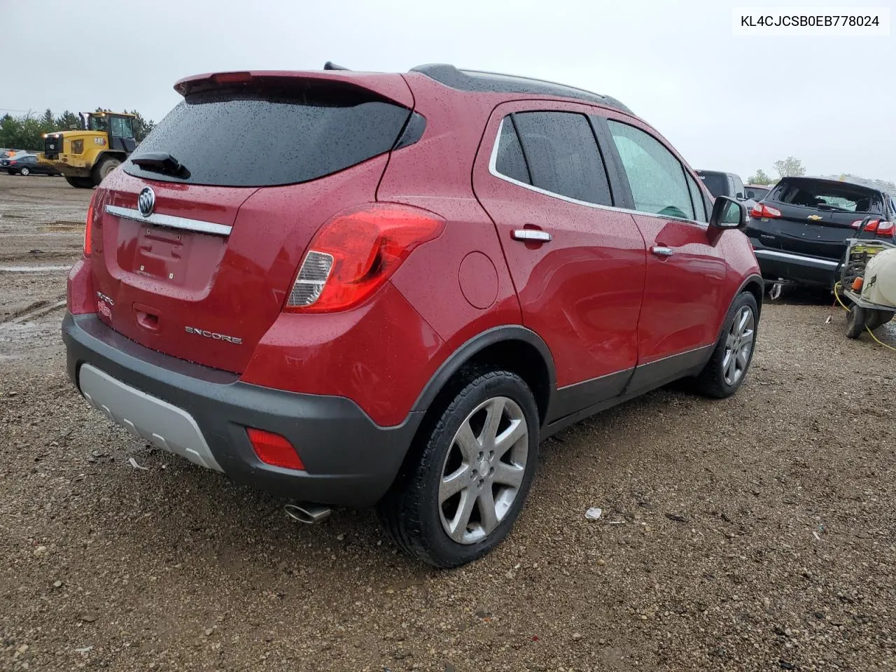 2014 Buick Encore VIN: KL4CJCSB0EB778024 Lot: 72137114